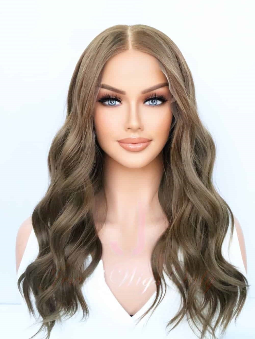 Lace Top Wigs in Six Color Luxury Human Hair Wigs & Human Hair Toppers Factory