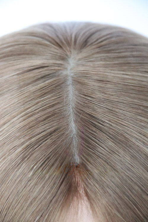 Medical Wigs in Abby Color Luxury Human Hair Wigs & Human Hair Toppers Factory