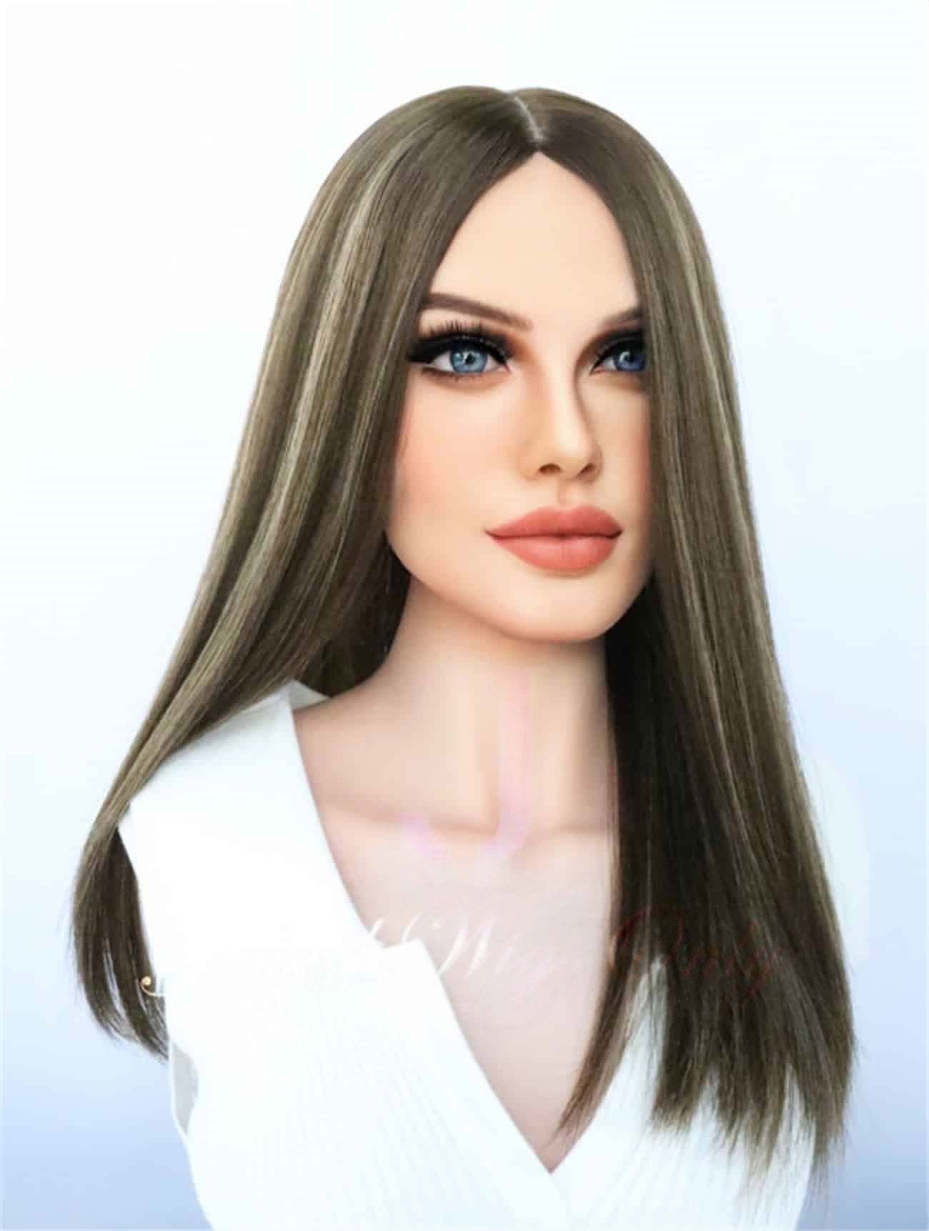 Silk Top Topper in Penny Color Luxury Human Hair Wigs & Human Hair Toppers Factory
