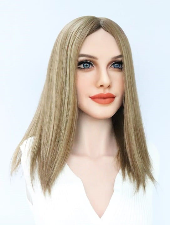 Silk Top Topper in Bruno Color Luxury Human Hair Wigs & Human Hair Toppers Factory
