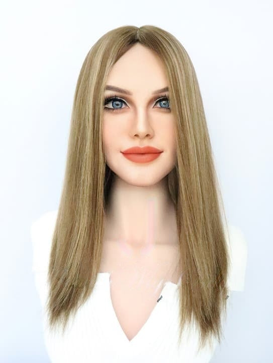 Silk Top Topper in Coast Color Luxury Human Hair Wigs & Human Hair Toppers Factory