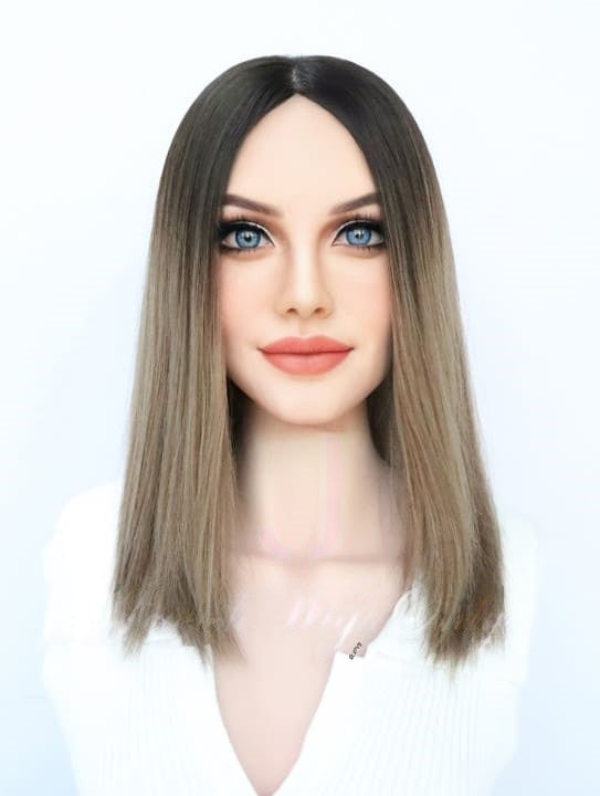 Silk Top Topper in Ashley Color Luxury Human Hair Wigs & Human Hair Toppers Factory
