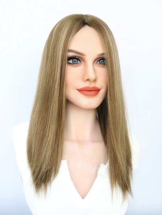 Silk Top Topper in Coast Color Luxury Human Hair Wigs & Human Hair Toppers Factory