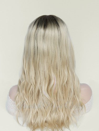 Lace Top Wigs in Ivory Color Luxury Human Hair Wigs & Human Hair Toppers Factory