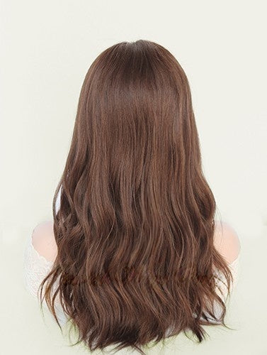 Lace Top Wigs in Rose Color Luxury Human Hair Wigs & Human Hair Toppers Factory