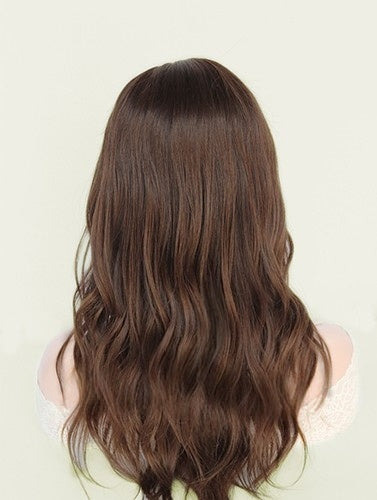 Lace Top Wigs in Coco Color Luxury Human Hair Wigs & Human Hair Toppers Factory
