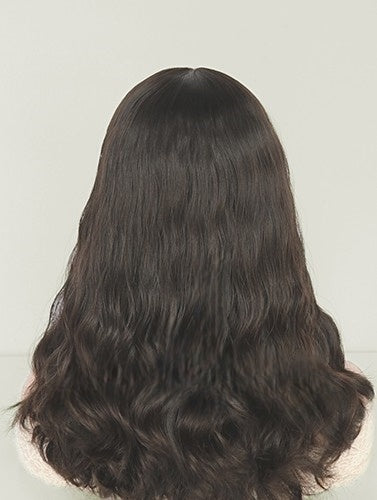 Jewish Wigs in Natural #5 Color Luxury Human Hair Wigs & Human Hair Toppers Factory