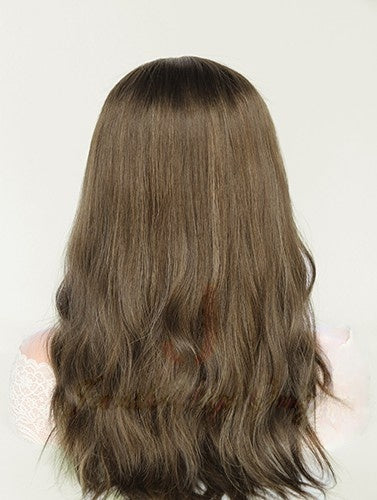 Lace Top Wigs in Sienna Color Luxury Human Hair Wigs & Human Hair Toppers Factory