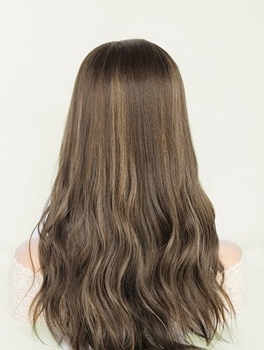 Lace Top Wigs in Molly Color Luxury Human Hair Wigs & Human Hair Toppers Factory