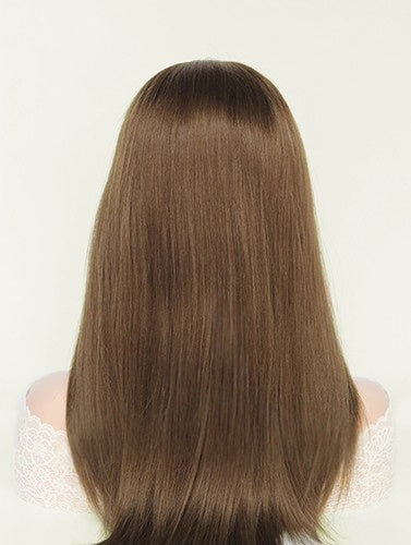 Lace Top Wigs in Six Color Luxury Human Hair Wigs & Human Hair Toppers Factory