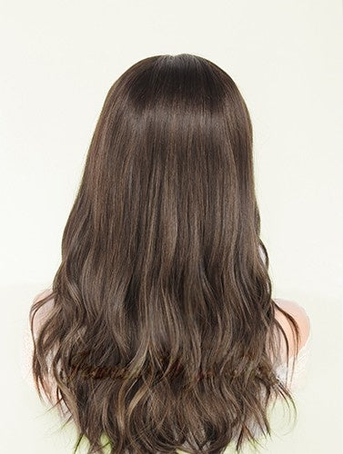 Lace Top Wigs in FS Color Luxury Human Hair Wigs & Human Hair Toppers Factory