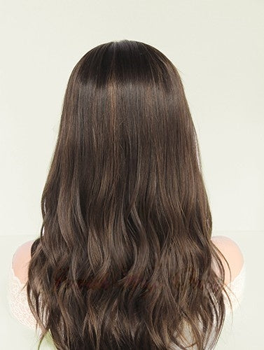 Lace Top Wigs in NBS Color Luxury Human Hair Wigs & Human Hair Toppers Factory