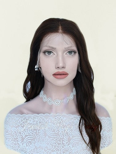Lace Top Wigs in Coco Color Luxury Human Hair Wigs & Human Hair Toppers Factory