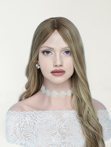 Silk Top Wigs in Iris Color Luxury Human Hair Wigs & Human Hair Toppers Factory
