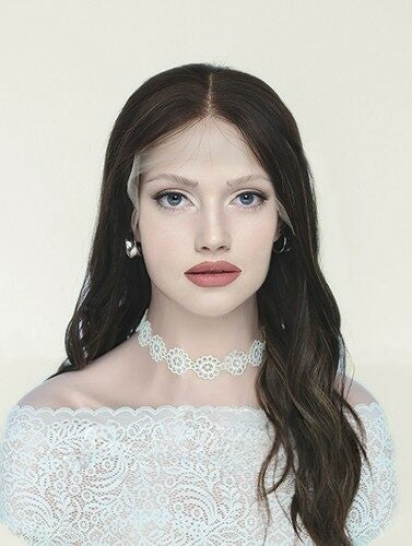 Lace Top Wigs in FS Color Luxury Human Hair Wigs & Human Hair Toppers Factory