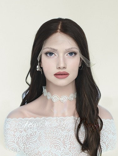 Lace Top Wigs in NBS Color Luxury Human Hair Wigs & Human Hair Toppers Factory