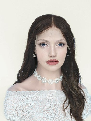 Lace Top Wigs in FS Color Luxury Human Hair Wigs & Human Hair Toppers Factory