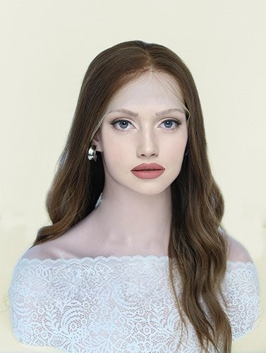 Lace Top Wigs in Similar Color Luxury Human Hair Wigs & Human Hair Toppers Factory