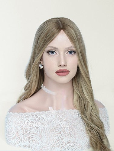 Silk Top Wigs in Iris Color Luxury Human Hair Wigs & Human Hair Toppers Factory