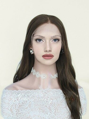 Lace Top Wigs in Molly Color Luxury Human Hair Wigs & Human Hair Toppers Factory