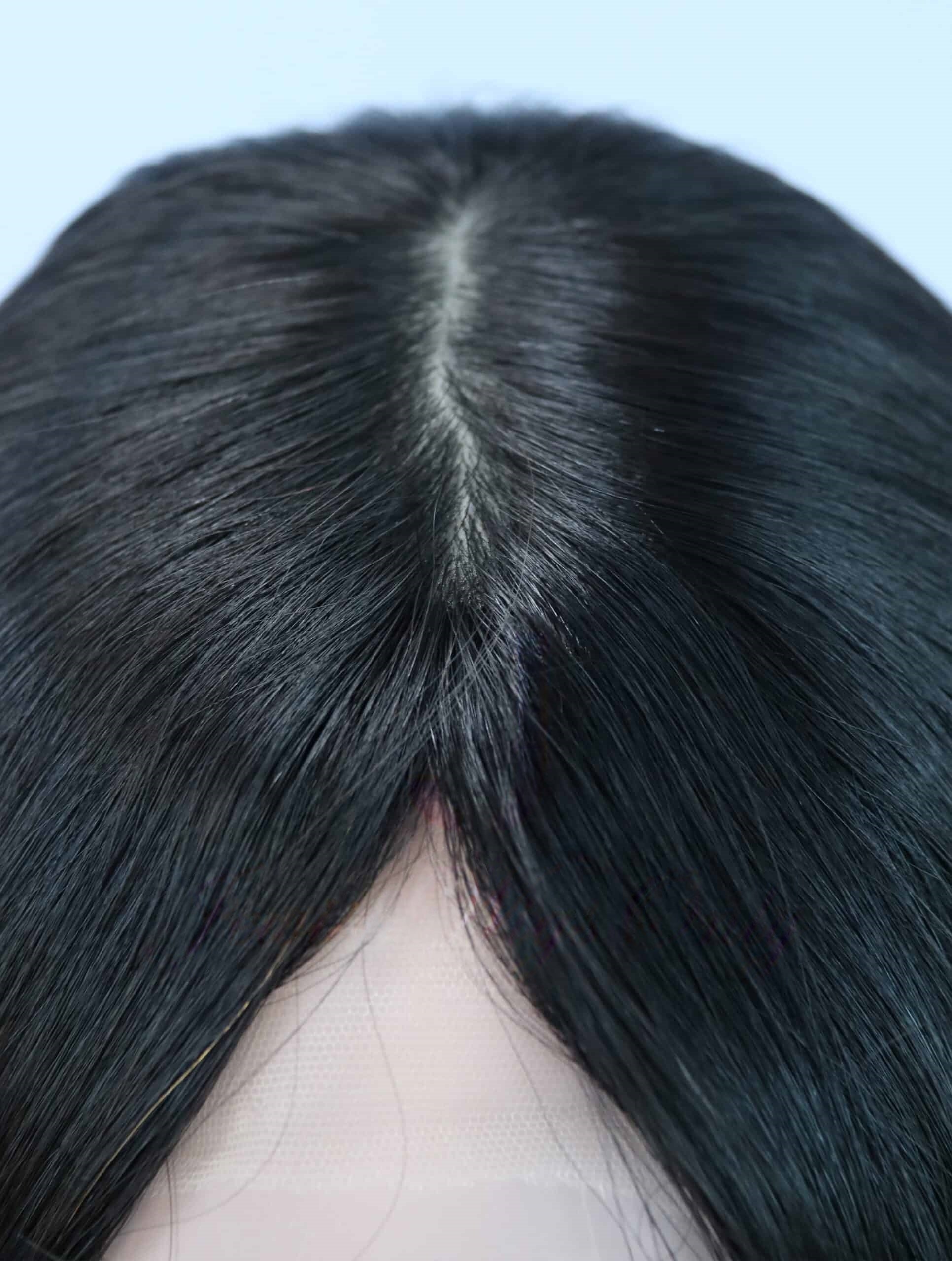 Lace Front Wig in Natural #4 Color Luxury Human Hair Wigs & Human Hair Toppers Factory
