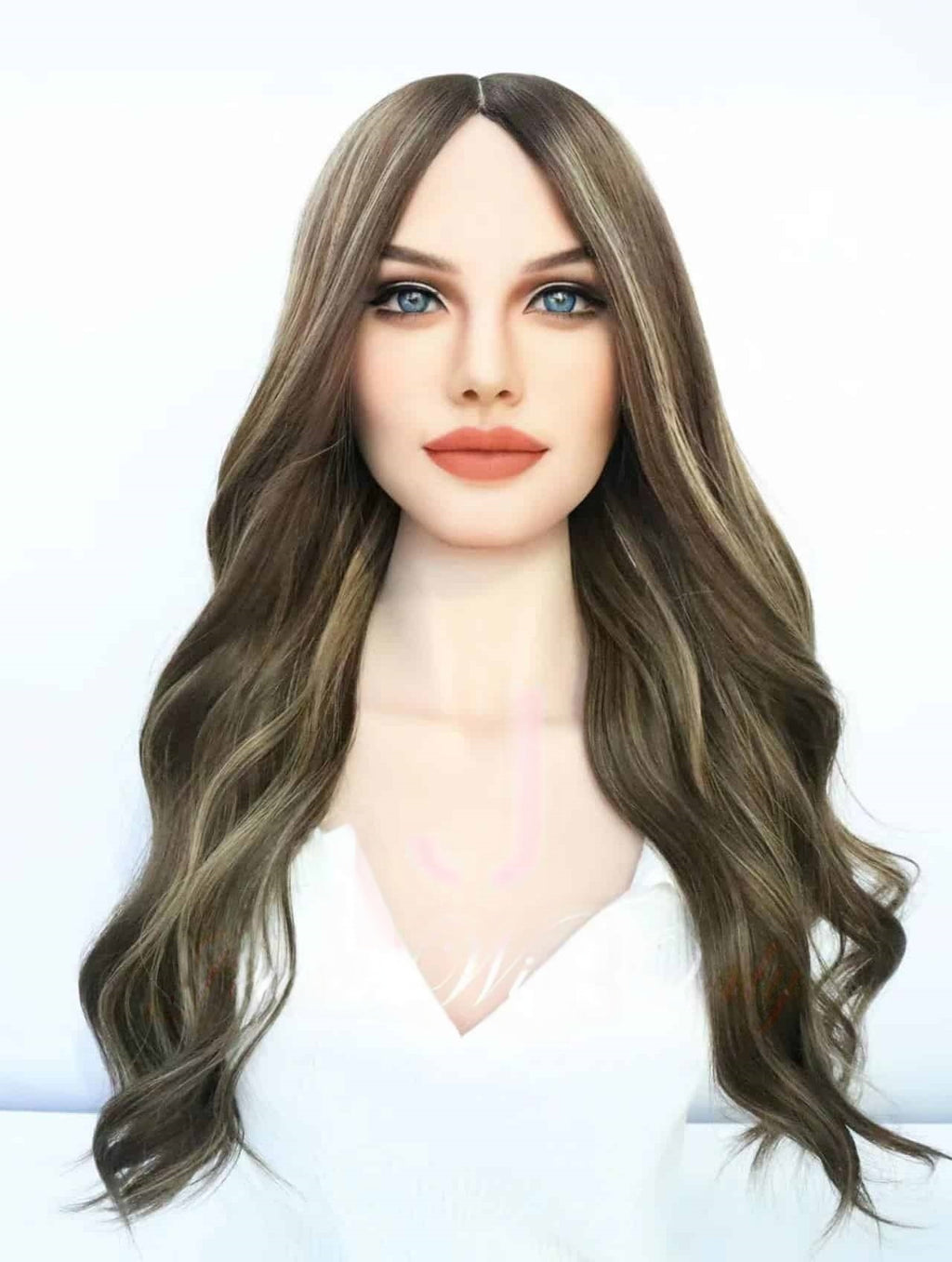 Silk Top Wig in Sienna Color Luxury Human Hair Wigs & Human Hair Toppers Factory