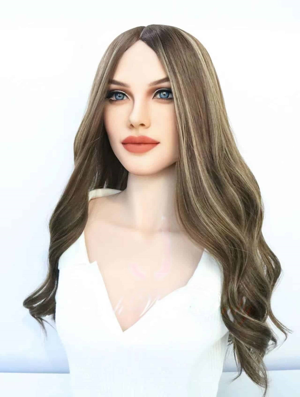 Silk Top Wig in Sienna Color Luxury Human Hair Wigs & Human Hair Toppers Factory
