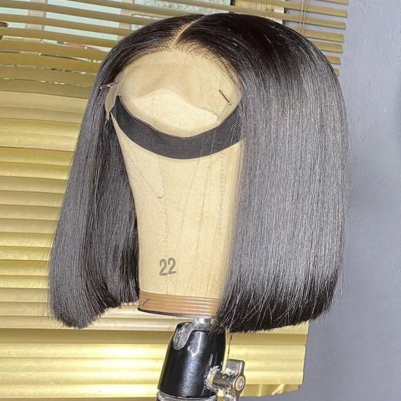 Fabulous Straight Bob Wig High Density 250% Virgin Human Hair