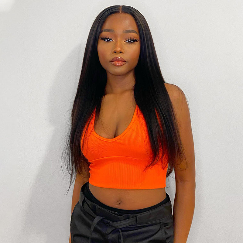 Can Be Dyed Straight Lace Frontal Wig