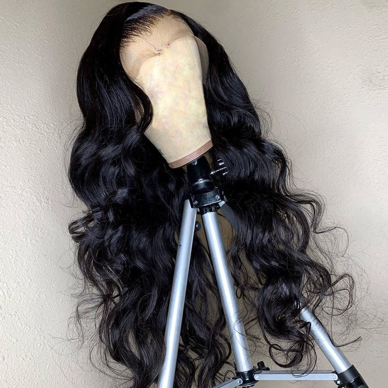 Silk Loose Body Wave Lace Frontal Wig True To Length